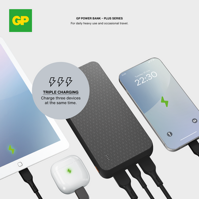 GP Powerbank Plus 20000mAh Black
