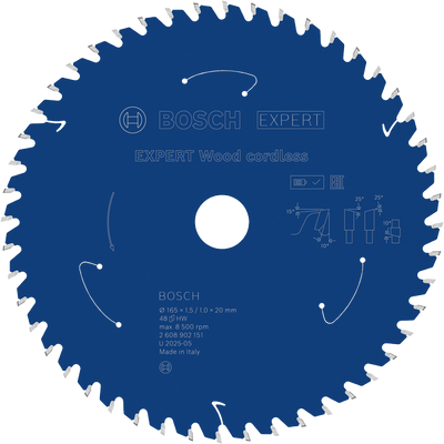 Bosch EXPERT Wood Cirkelsågklinga 165x1,5/1x20mm 48T