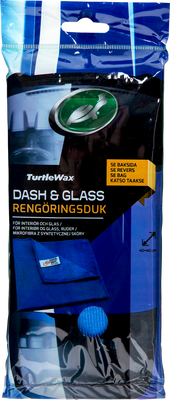 Turtle Wax Glasputsduk Blå 40x40cm