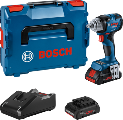 Bosch GDS 18V-330 HC Mutterdragare 18V (2x4,0Ah)