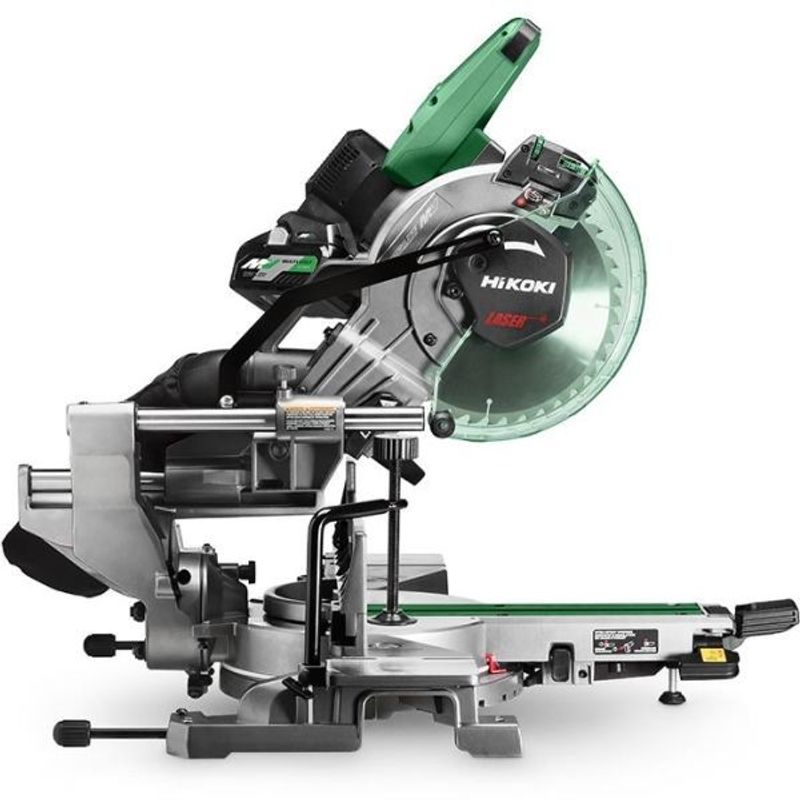 HiKOKI C3610DRA Kap-/gersåg 36V 255mm (2x4,0Ah)