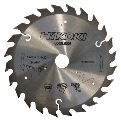 HiKOKI Sågklinga 165x20x2,0mm 24T