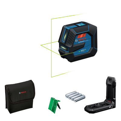 Bosch GLL 20-22 G Krysslaser Grön