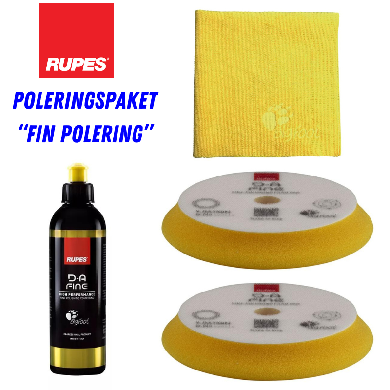Rupes Poleringspaket 130mm