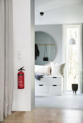Housegard PE2HR-A Pulversläckare Röd 2 kg
