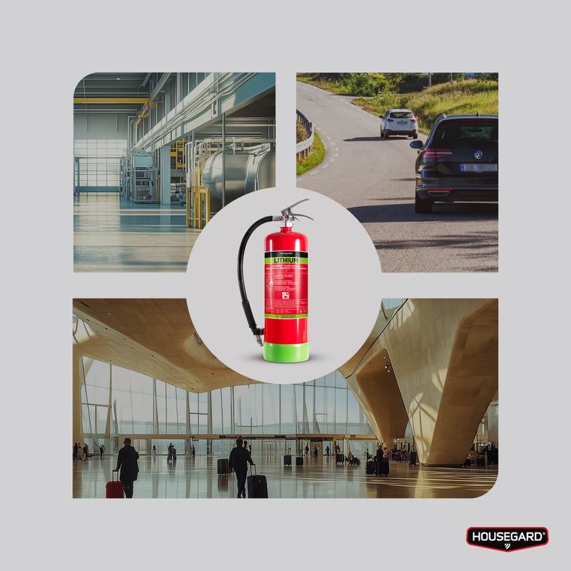 Housegard LITHEX6 AVD Brandsläckare 6L 13A