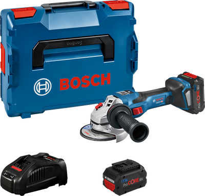 Bosch GWS 18V-15 SC Vinkelslip 125mm 18V (2x5,5Ah)