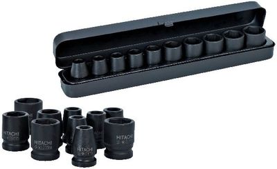 HiKOKI Krafthylsset 1/2'' 10-24mm 10 delar