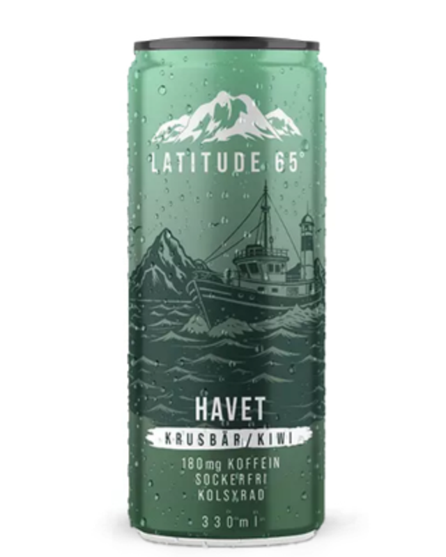 Latitude 65 Havet 330ml Krusbär/Kiwi