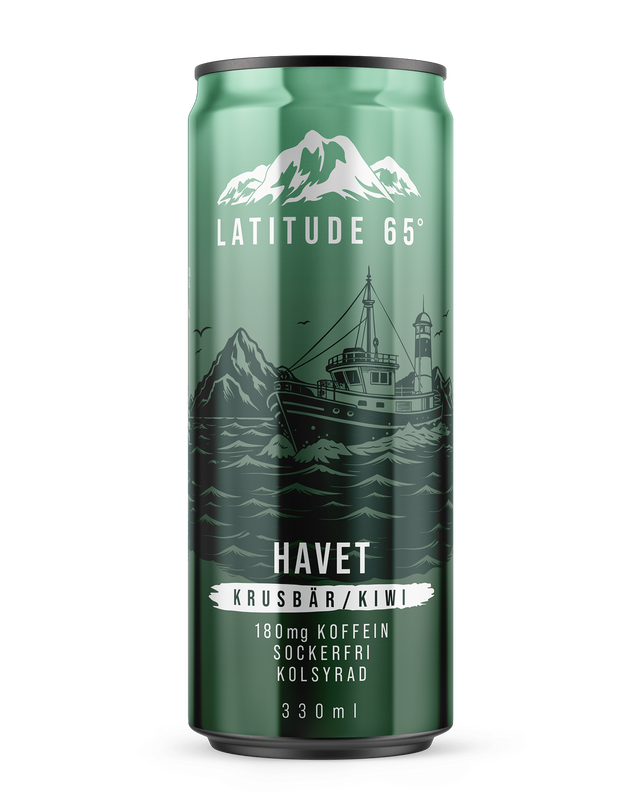 Latitude 65 Havet 24x330ml Krusbär/Kiwi