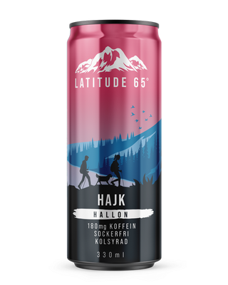 Latitude 65 Hajk 330ml Hallon