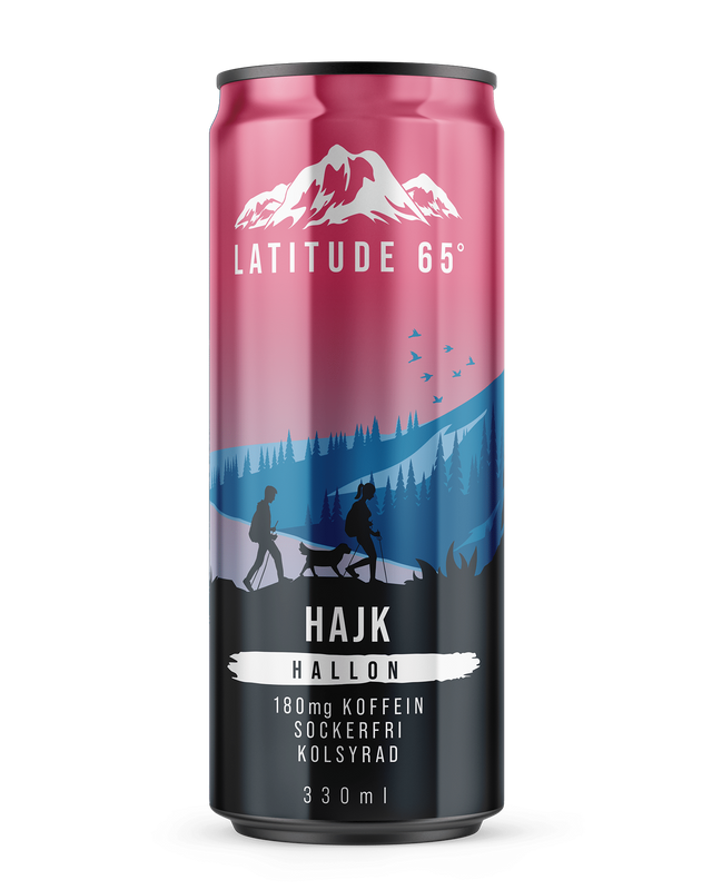 Latitude 65 Hajk 330ml Hallon