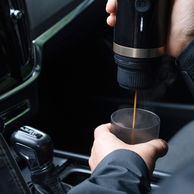 Aqiila Coffeebird Bärbar Espressomaskin