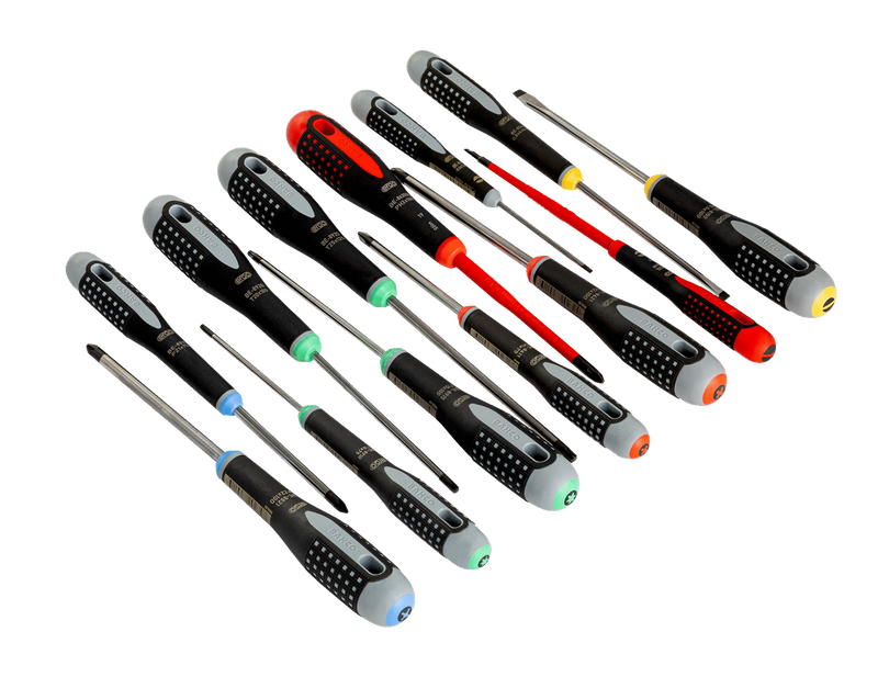 Bahco BE-9879 Skruvmejselsats Ergo 13 delar