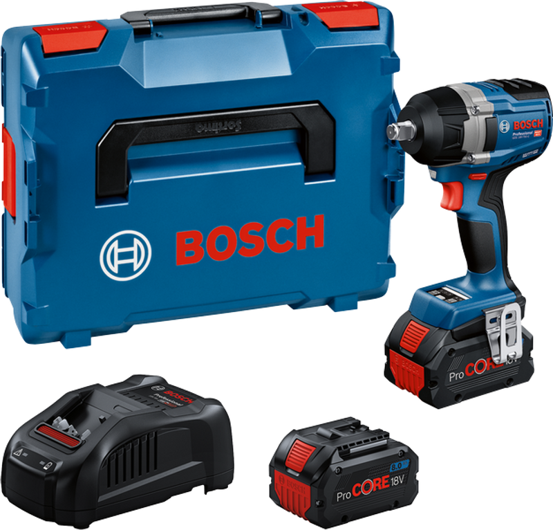 Bosch GDS 18V-750 C Mutterdragare 18V (2x8,0Ah)