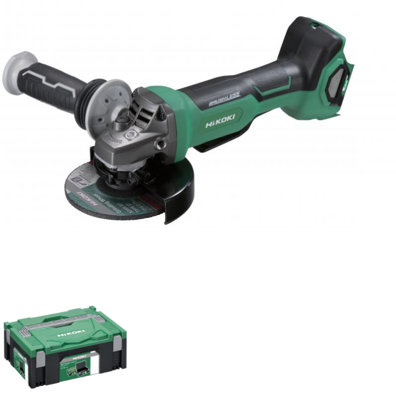 HiKOKI G3613DB Vinkelslip 125MM 36V