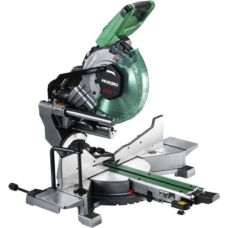 HiKOKI C3610DRA Kap-/gersåg 36V 255mm (2x4,0Ah)