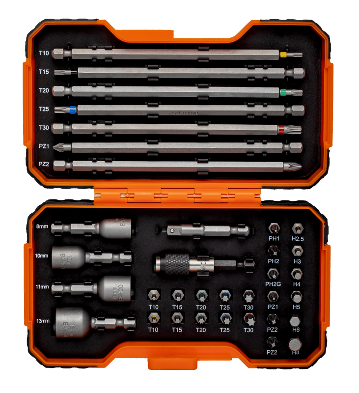 Bahco 59/S35BC Bitssats 35 delar