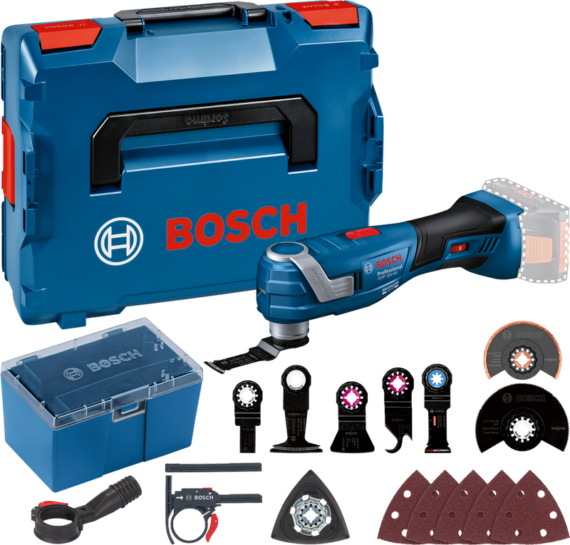Bosch GOP 18V-34 Multiverktyg 18V L-BOXX Inkl Tillbehörssats