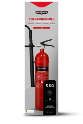 Housegard K5TGX Koldioxidsläckare Röd 5kg