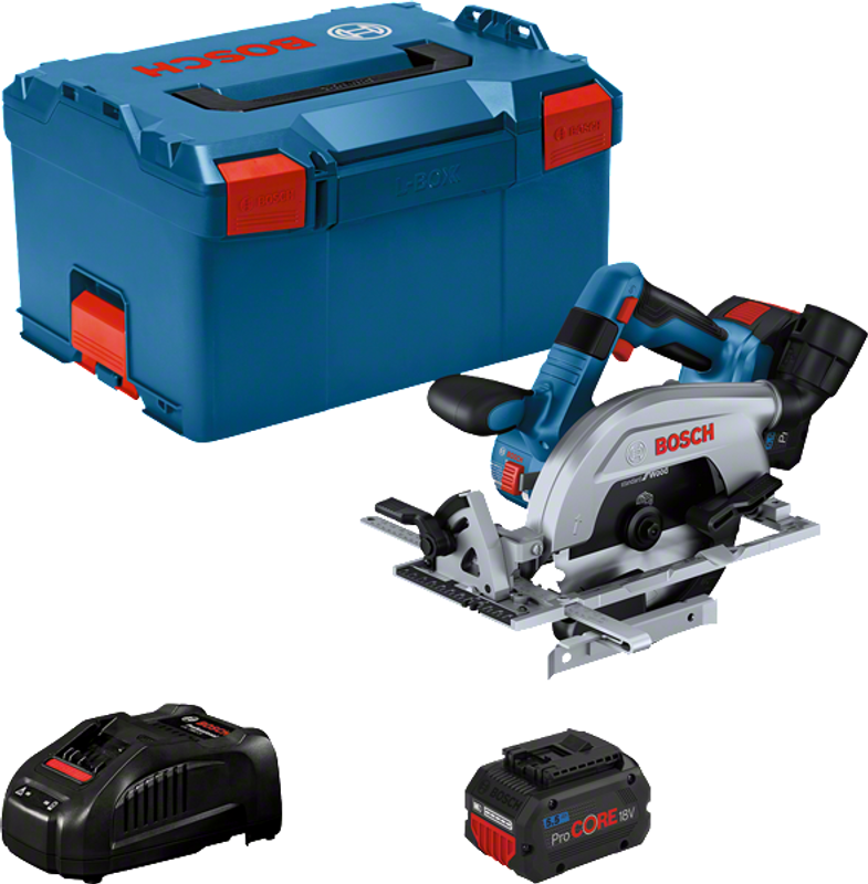 Bosch GKS 18V-57-2-L Cirkelsåg 165mm 18V (2x5,5Ah)