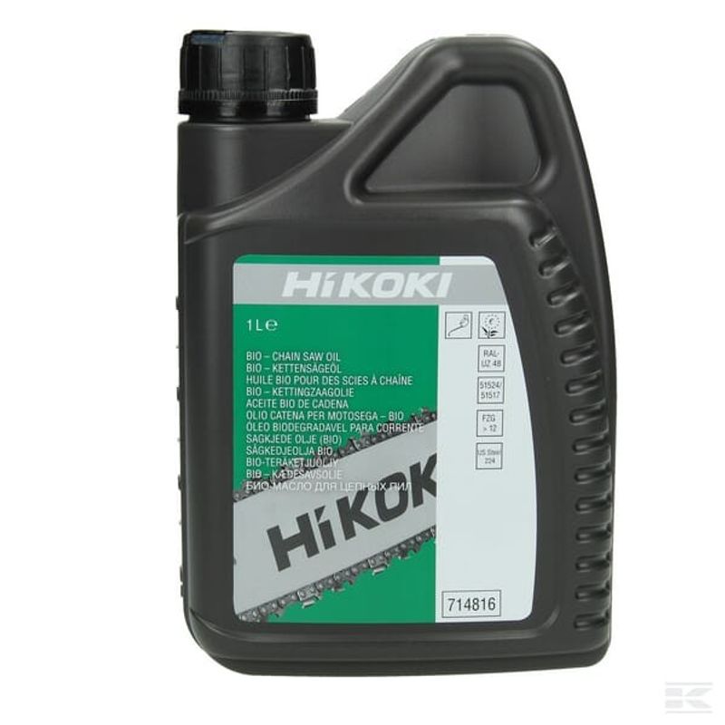 HiKOKI Sågkedjeolja Bio-Nedbrytbar 1L