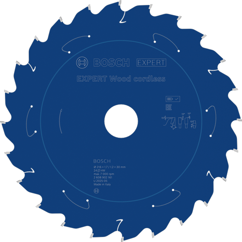 Bosch EXPERT Wood Sågklinga 216x1,7/1,2x30mm 24T
