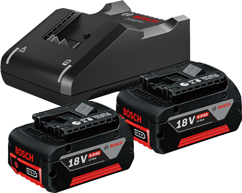 Bosch Laddpaket 18V (2x4,0Ah)