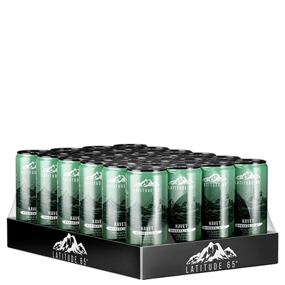Latitude 65 Havet 24x330ml Krusbär/Kiwi
