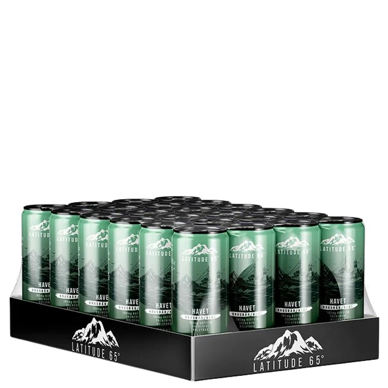 Latitude 65 Havet 24x330ml Krusbär/Kiwi