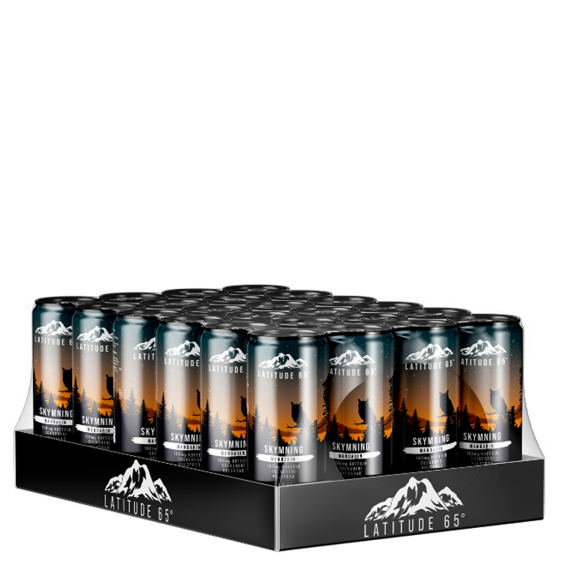 Latitude 65 Skymning 24x330ml Mandarin