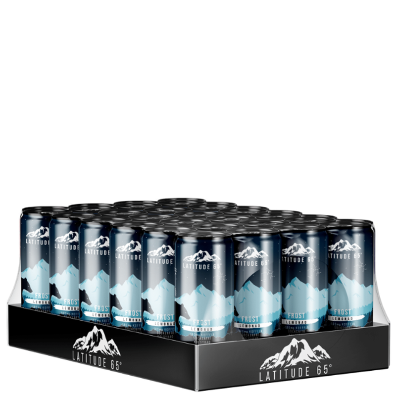 Latitude 65 Frost 24x330ml Lemonad
