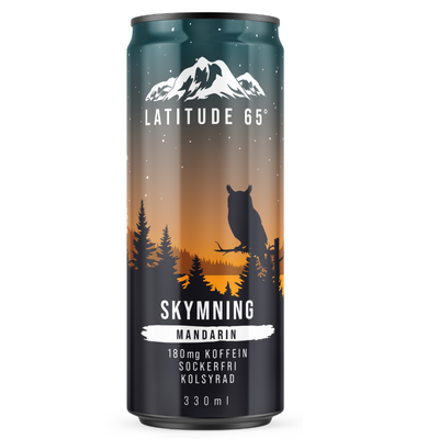 Latitude 65 Skymning 24x330ml Mandarin