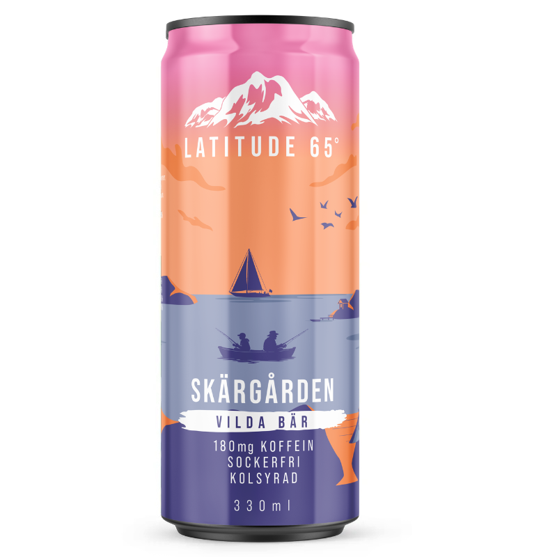 Latitude 65 Skärgården 24x330ml Vilda Bär