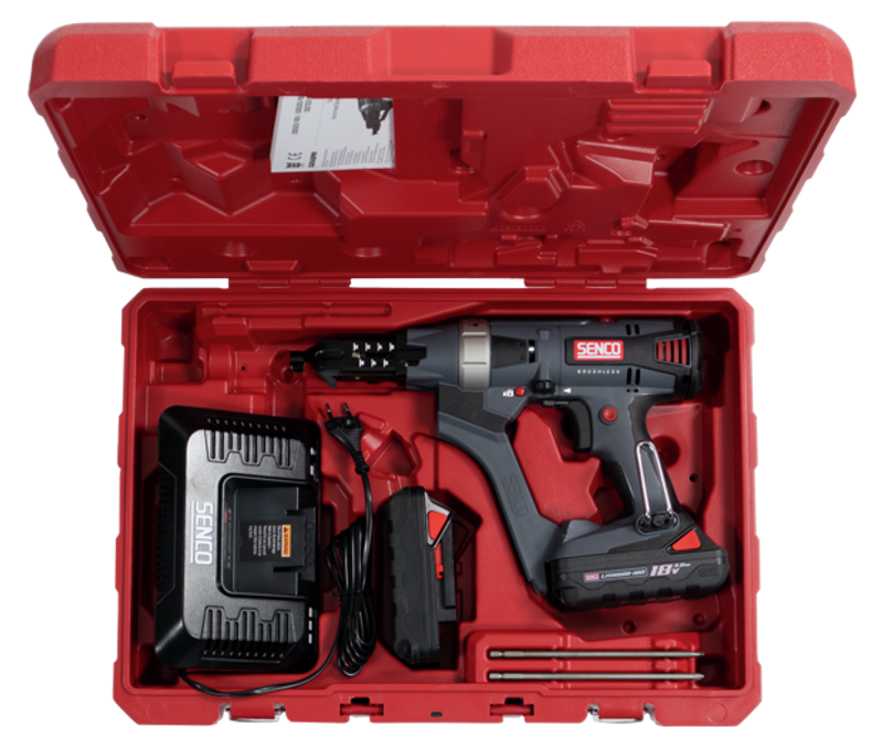 Senco DS525-18V Duraspin Skruvautomat 18V (2x3,0Ah)