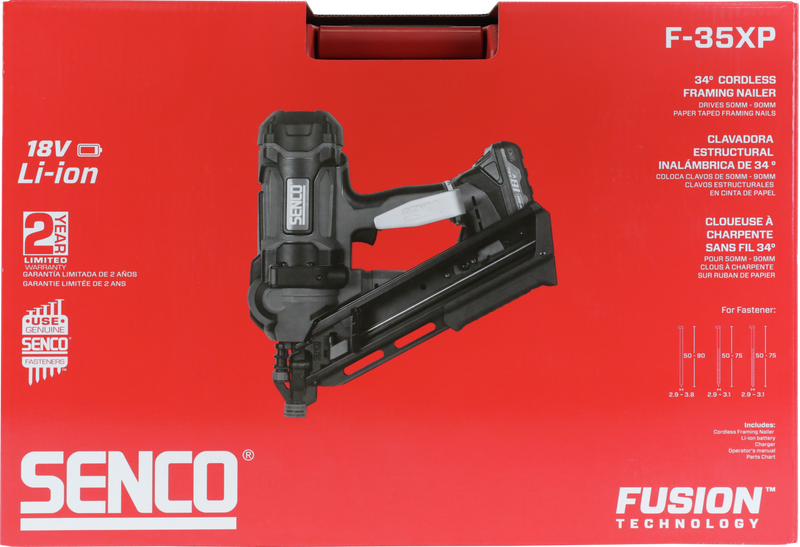 Senco F-35XP 2.0 Fusion Spikpistol 18V (2x4,0Ah)