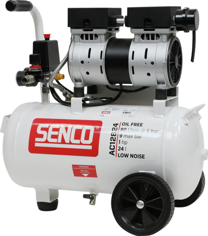 Senco AC12824 Kompressor Low Noice 24L