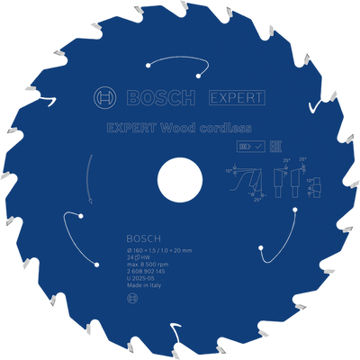 Bosch EXPERT Wood Cirkelsågklinga 160x1,5/1x20mm 24T