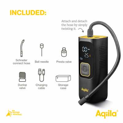 Aqiila Airbird C7 Luftpump 3-i-1