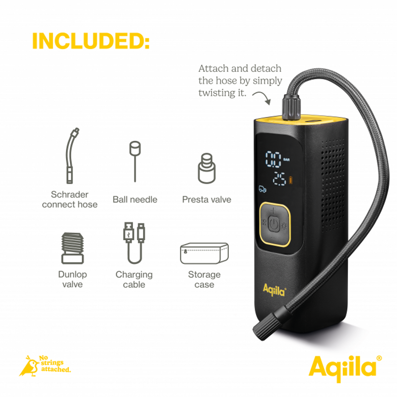 Aqiila Airbird C7 Luftpump 3-i-1