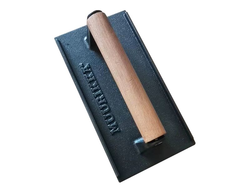 Muurikka Grillpress Gjutjärn/Trä Rektangulär