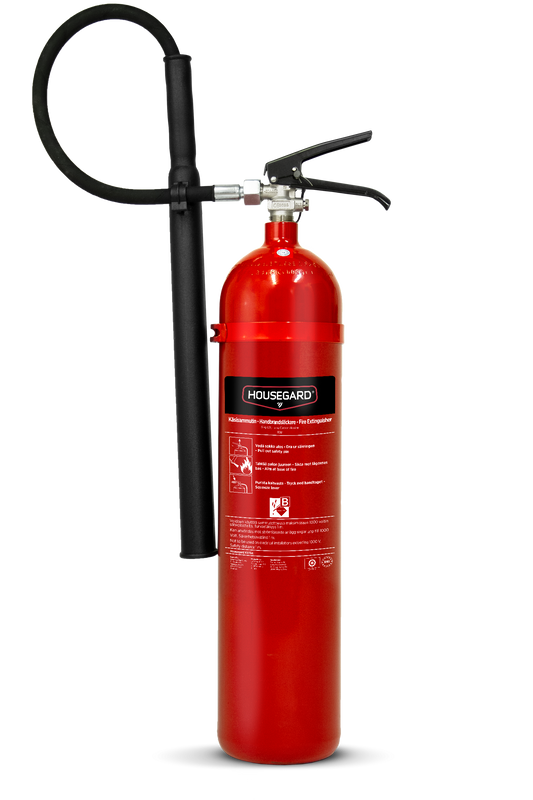 Housegard K5TGX Koldioxidsläckare Röd 5kg