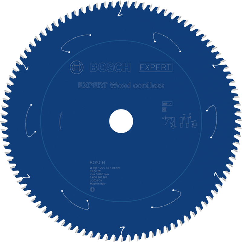 Bosch EXPERT Wood Sågklinga 305x2,2/1,6x30mm 96T