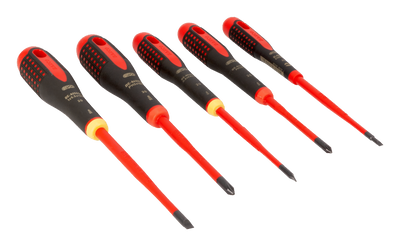 Bahco BE-9881SL Skruvmejselsats Ergo 5 delar 1000V