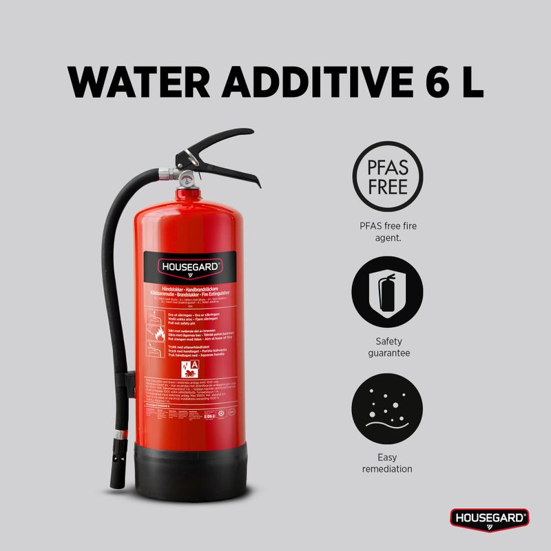 Housegard WAE6HR-B Vattensläckare 6L