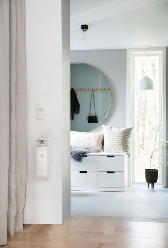 Housegard PE2HR-A Pulversläckare Vit 2 kg