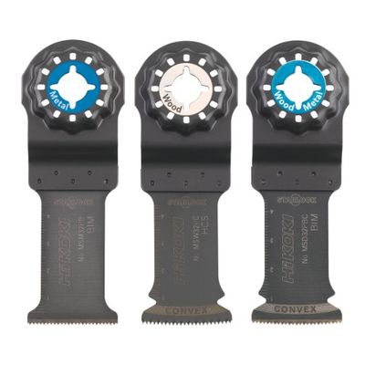 HiKOKI Multiverktygblad Set 3st Starlock