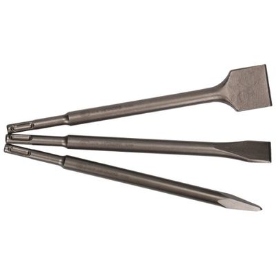HiKOKI Mejselset 250mm SDS-Plus 3 delar