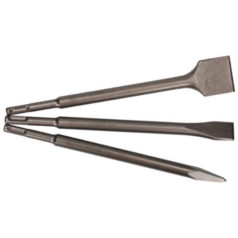 HiKOKI Mejselset 250mm SDS-Plus 3 delar