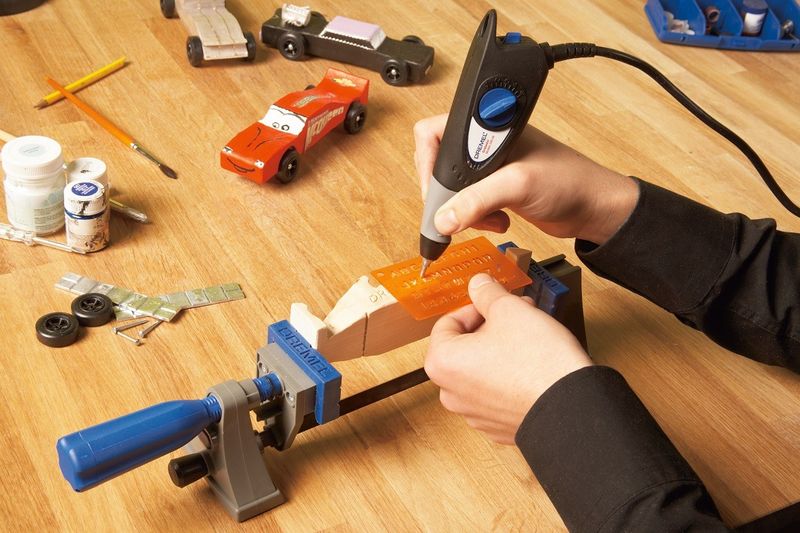 Dremel Gravyrverktyg Inkl 4st Schabloner